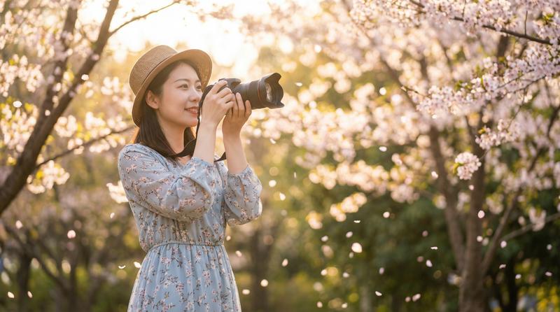 小湿妹户外摄影视频